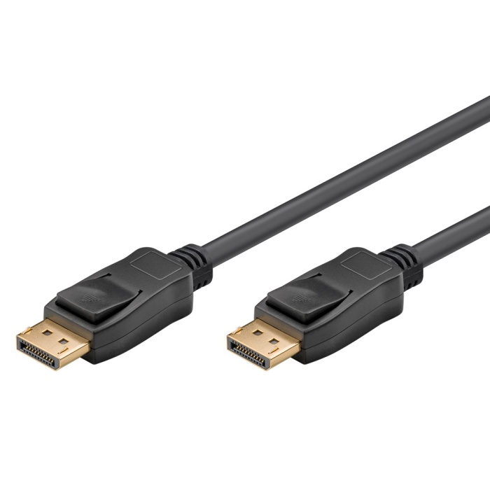 GOOBAY καλώδιο DisplayPort 65809 Certified, 8K/60Hz 32.4 Gbps, 2m, μαύρο