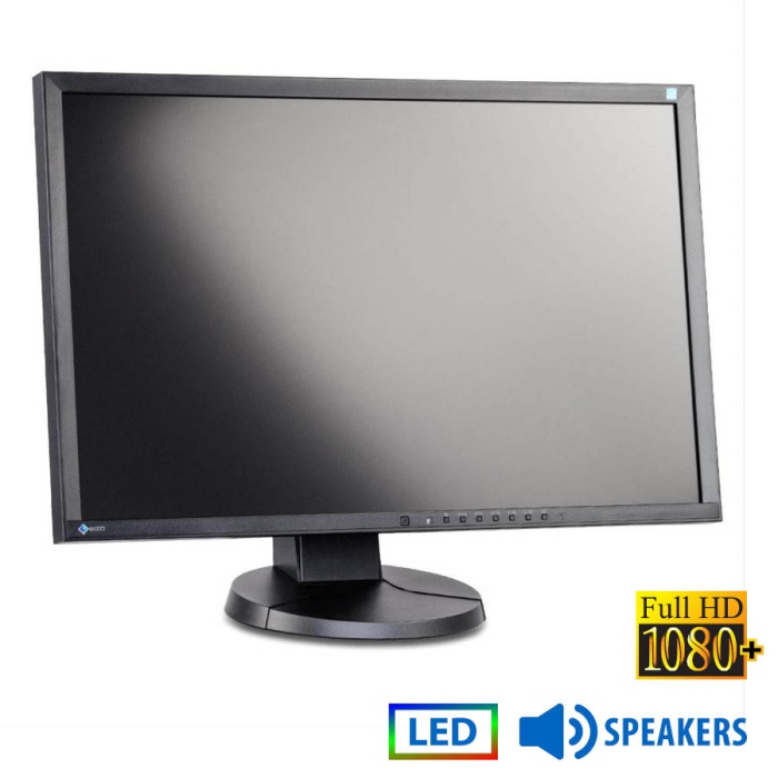 Used (A-) Monitor FlexScan EV2416W LED/Eizo/24"FHD/1920x1200/Wide/Gray/w/Speakers/Grade A-/D-SUB & D