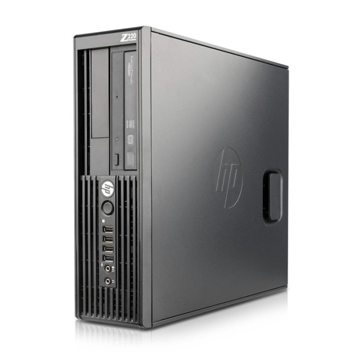 HP SQR Workstation Z220 SFF, i3-3220, 4GB, 500GB HDD, DVD, Βαμμένο