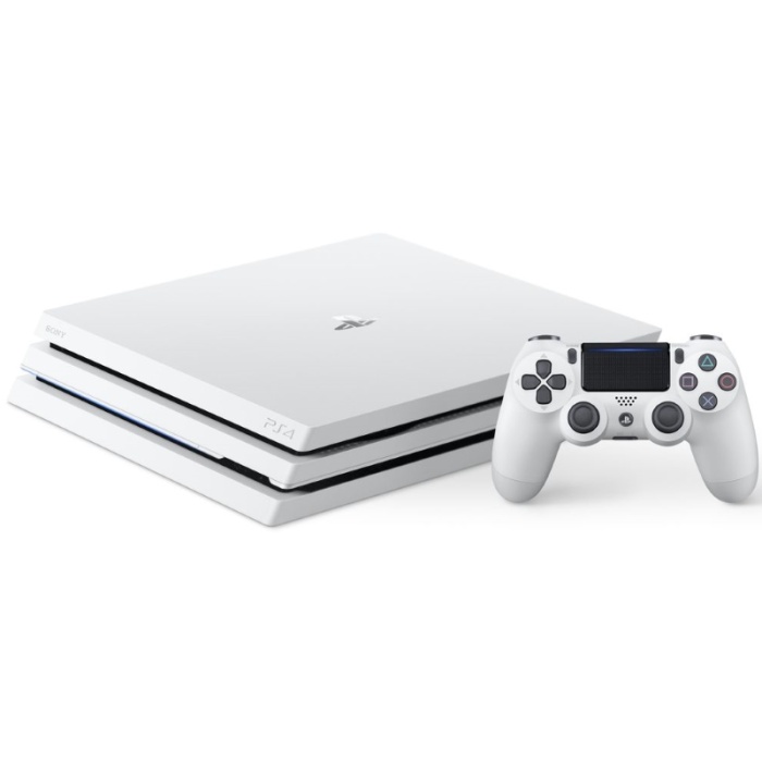 Refurbished Sony Playstation 4 Pro 1TB White + 1 Controller Dualshock 4 Refurbished Grade A