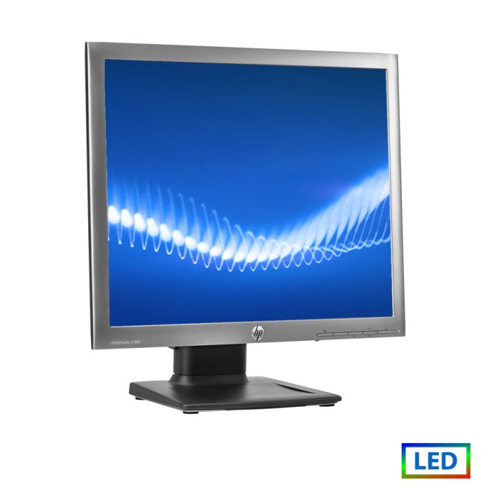 Used Monitor E190i LED/HP/19"/1280x1024/Silver/Black/D-SUB & DVI-D & DP & USB HUB