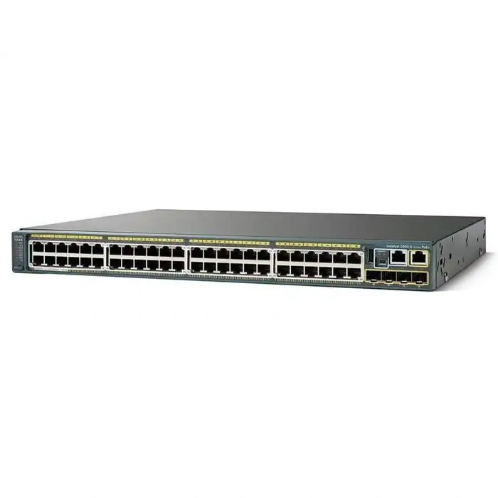 Switch Eth 48p 1gbe 2x10gbe Sfp+ Cisco Catalyst 2960-x Poe+ Lan Base 370w Ws-c2960x-48lpd-l