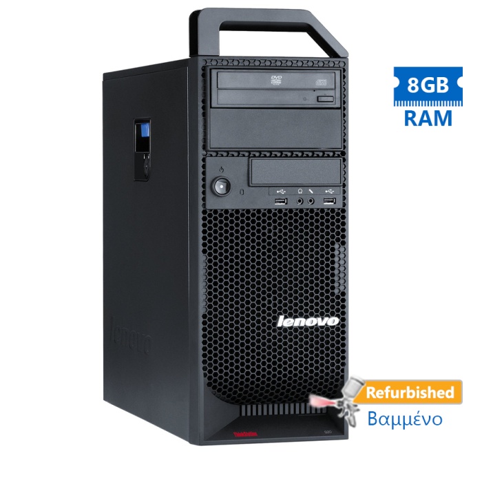 Lenovo Thinkstation S20 Tower Xeon W3520(4-Cores)/8GB DDR3/500GB/Nvidia 768MB/DVD Grade A+ Workstati