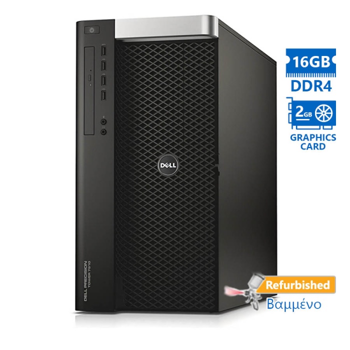 Dell Precision 7910 Tower Xeon E5-1650v3(6-Cores)/16GB DDR4/1TB/Nvidia 2GB/DVD/7P Grade A+ Workstati