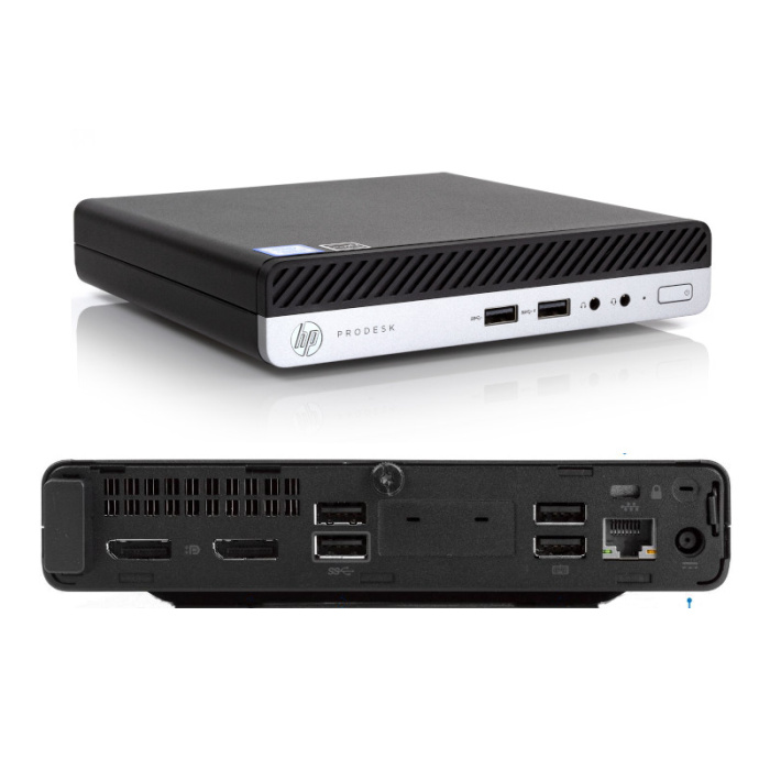 Refurbished HP ProDesk 400 G4 DM (I7-8700T/16GB/265GB SSD/UHD Graphics/WIN 10 PRO) Grade A