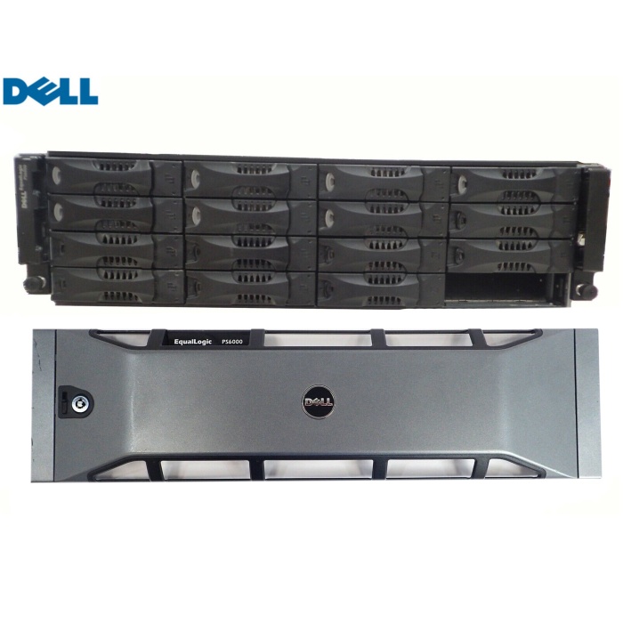 Storage Dell Equallogic Ps6000 16xlff Dac 2xpsu 8xiscsi 1gbe