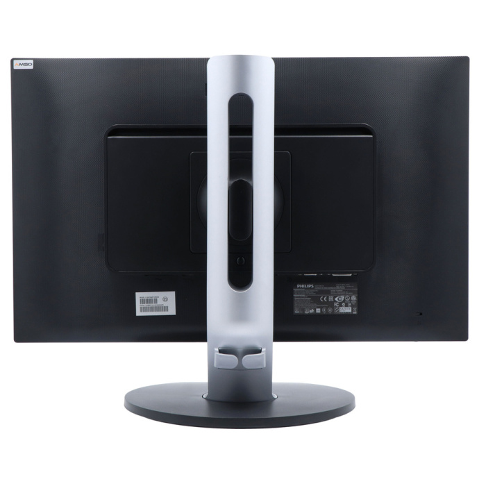 Monitor 24" Led Philips 241P4Q με Κάμερα & Ηχεία Μαύρο-Ασημί Wide Refurbished Grade A