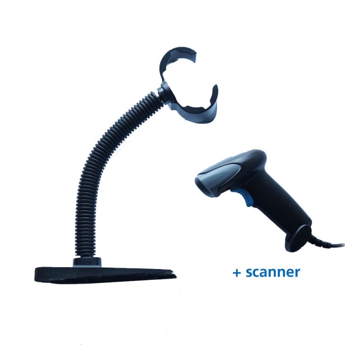 Barcode Scanner Με Βάση Στήριξης 1D/2D X530 USB