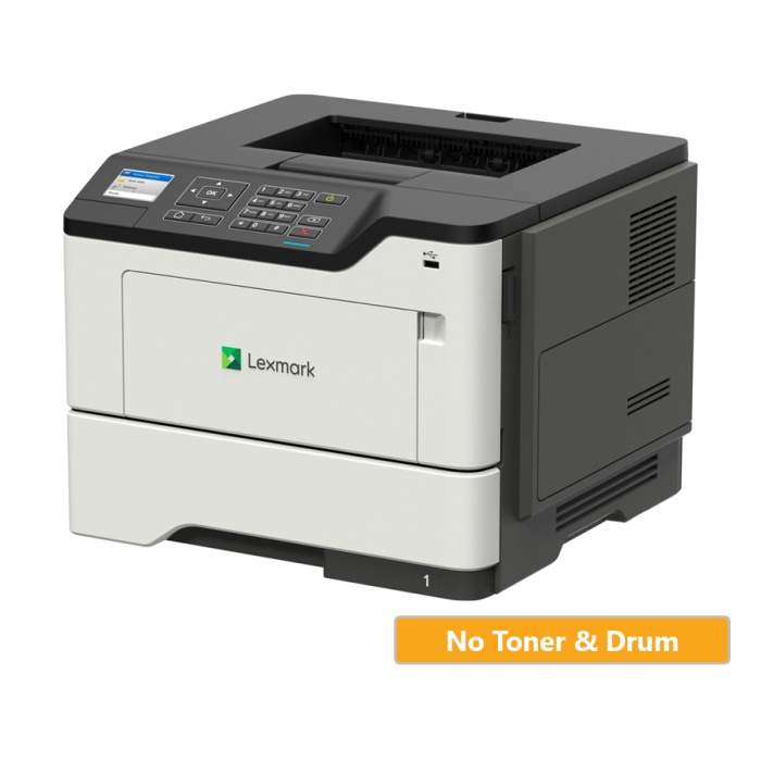 Used Laser Printer Lexmark MS621dn Mono Δικτυακός ( No Toner & Drum )