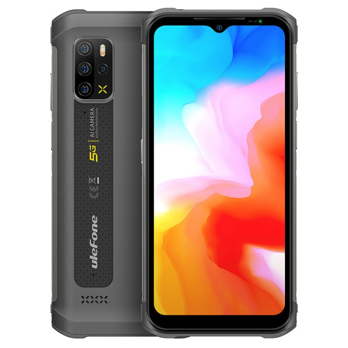 ULEFONE smartphone Armor 12 5G, 6.52" 8/128GB 5180mAh, IP68/IP69K, γκρι