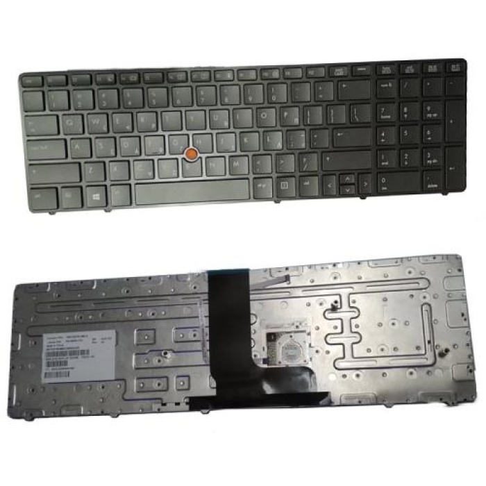 Πληκτρολόγιο Laptop HP EliteBook 8560w 8570w με Ελληνικό Layout