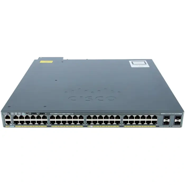 Switch Eth 48p 1gbe 2x10gbe Sfp+ Cisco Catalyst 2960-xr Poe 370w, Ip Lite 2xpsu 640w Ws-c2960xr-48lpd-i