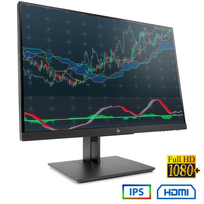 Used Monitor Z24n IPS LED/HP/24"FHD/1920x1200/Wide/Black/Grade A-/DVI-D & DP & HDMI & Mini DP & USB