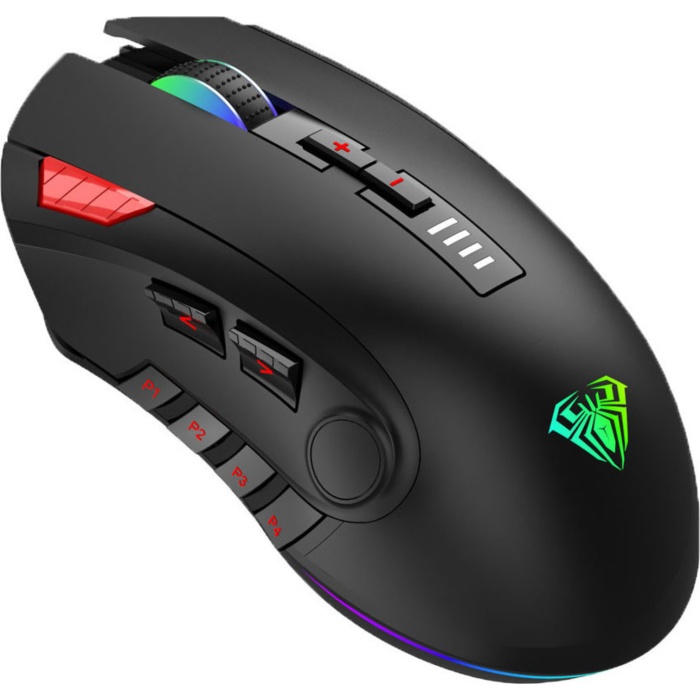 Mouse Aula H512 Rgb Wired Usb Black New