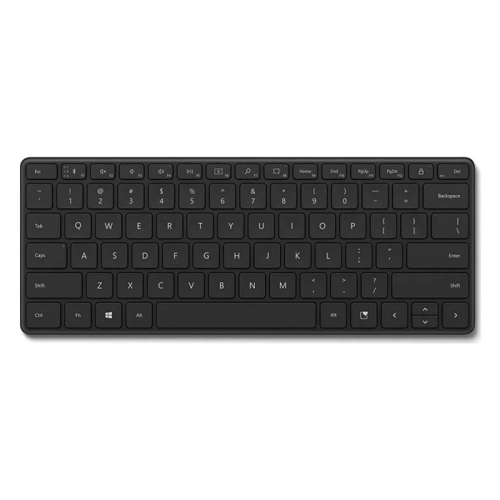 Keyboard Microsoft Bluetooth Black Gr New