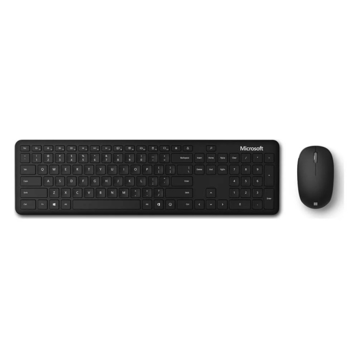 Keyboard-mouse Microsoft Wireless Black Gr New