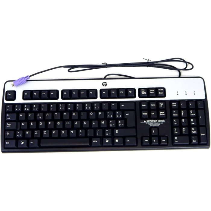 Keyboard Hp Bl/ps2/uk