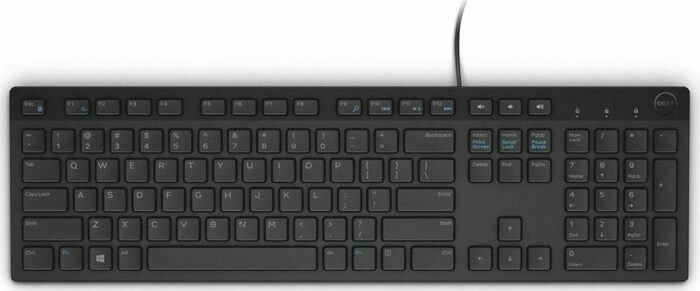 Dell Multimedia KB216 Πληκτρολόγιο Μαύρο USB Ελληνικό (Καινούριο)