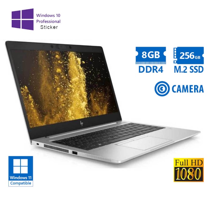 HP EliteBook 850 G5 i5-8350U/15.6"FHD/8GB DDR4/256GB M.2 SSD/No ODD/Camera/10P Grade B Refurbished L