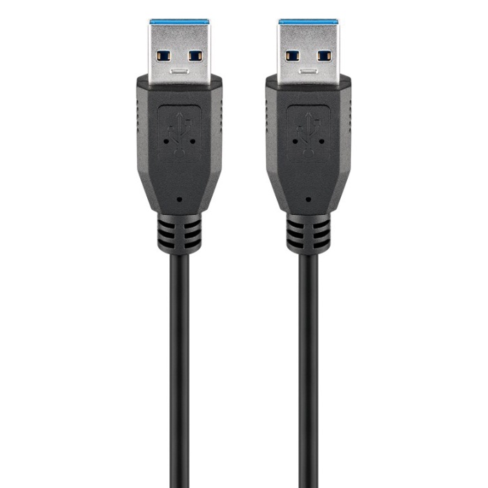 GOOBAY καλώδιο USB 3.0 95716, 5 Gbps, 0.5m, μαύρο