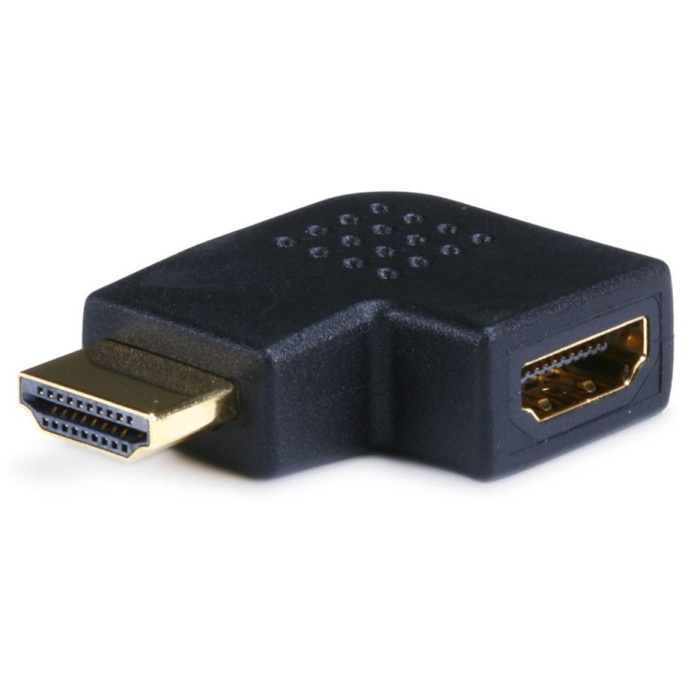 POWERTECH αντάπτορας HDMI CAB-H036, γωνιακός, 90° left