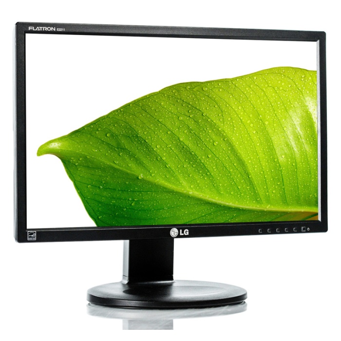 LG used οθόνη E2211PU LED, 21.5" 1920x1080, VGA/DVI, Grade A