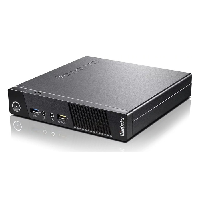 LENOVO PC ThinkCentre M83 Micro, Refurbished Grade A Repainted, i3-4160Τ, 8GB, 128GB SSD, FreeDOS