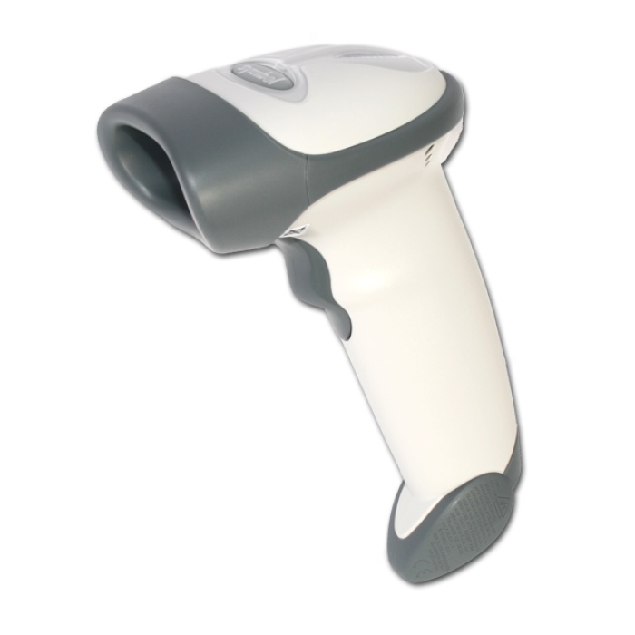 SYMBOL used Barcode Scanner LS2208, White