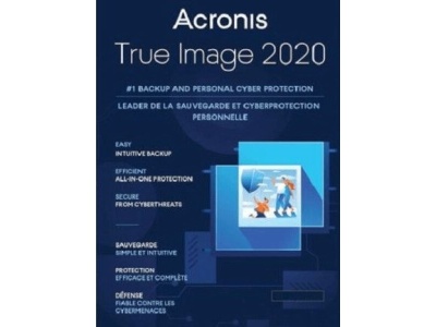 Acronis True Image Backup Software 2020 PC, Android, Mac, iOS 1 Συσκευή, 1 Χρόνο (Ηλεκτρονική άδεια)