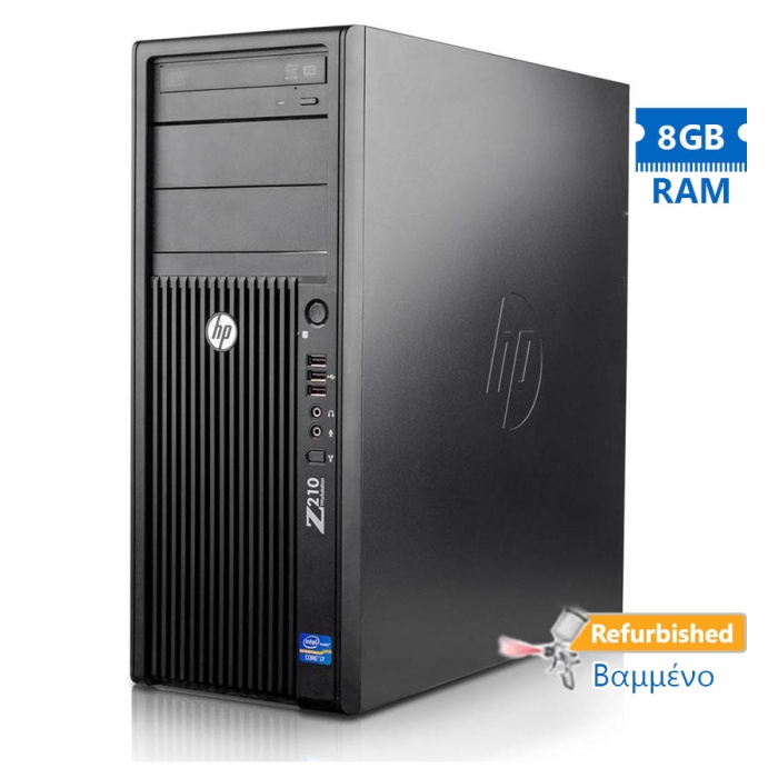 HP Z210 Tower i7-2600/8GB DDR3/1TB/DVD/7P Grade A+Workstation Refurbised PC