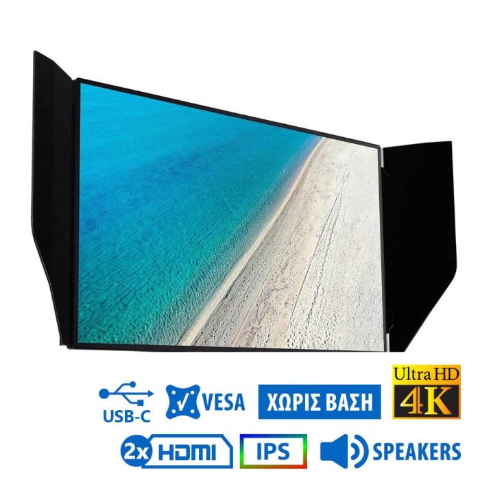 Used Monitor PE270K IPS LED/Acer/27"UHD 4K/3840x2160/Wide/Black/w/Speakers/No Stand/DP & 2xHDMI USB