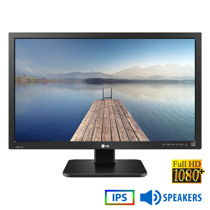 Used Monitor 24BK55WD IPS LED/LG/24"FHD/1920x1200/Wide/Black/w/Speakers/D-SUB & DVI-D