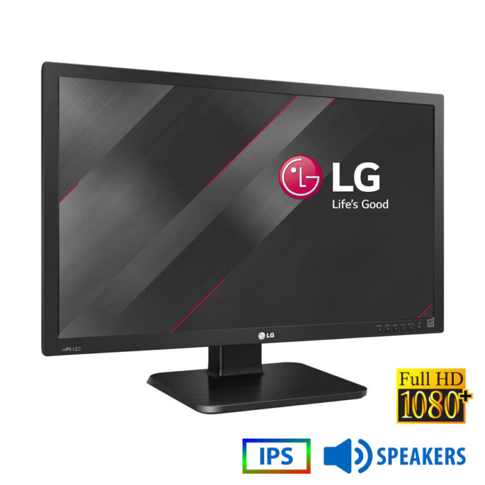 Used Monitor 24MB65PM IPS LED/LG/24"FHD/1920x1200/Wide/Black/w/Speakers/D-SUB & DVI-D