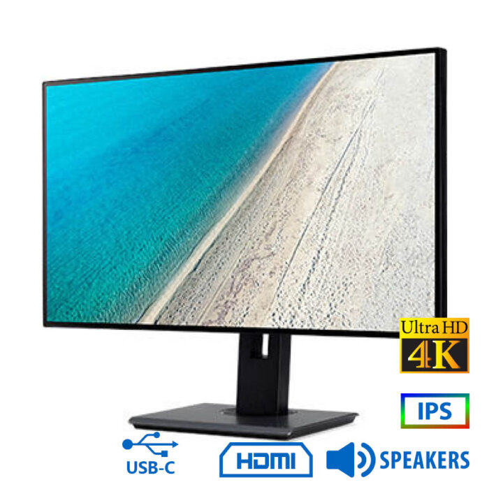 Used (A-) Monitor PE320QK IPS LED/Acer/32"Ultra HD 4K/3840x2160/Black/w/Speakers/Grade A-/DP & HDMI