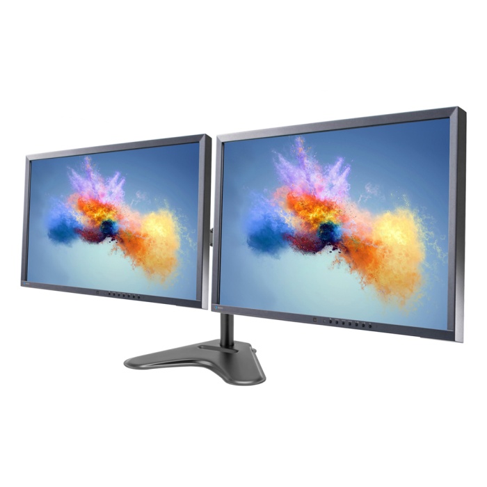 Bundle 2x EIZO used οθόνες EV2436W, LED, 24" & βάση γραφείου LDT66-T024