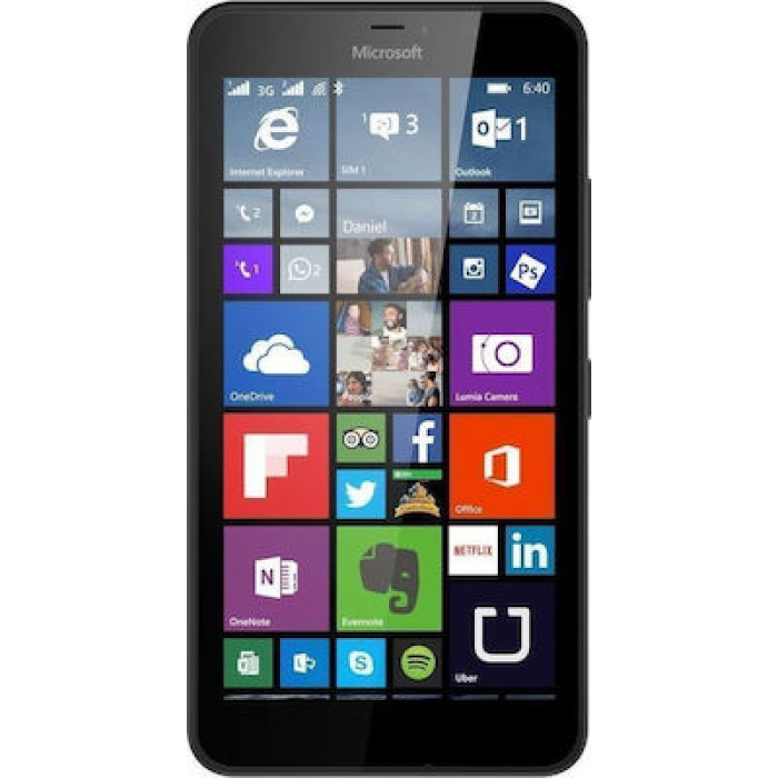 Microsoft Lumia 640 XL Dual SIM (1GB/8GB) Black Refurbished Grade A