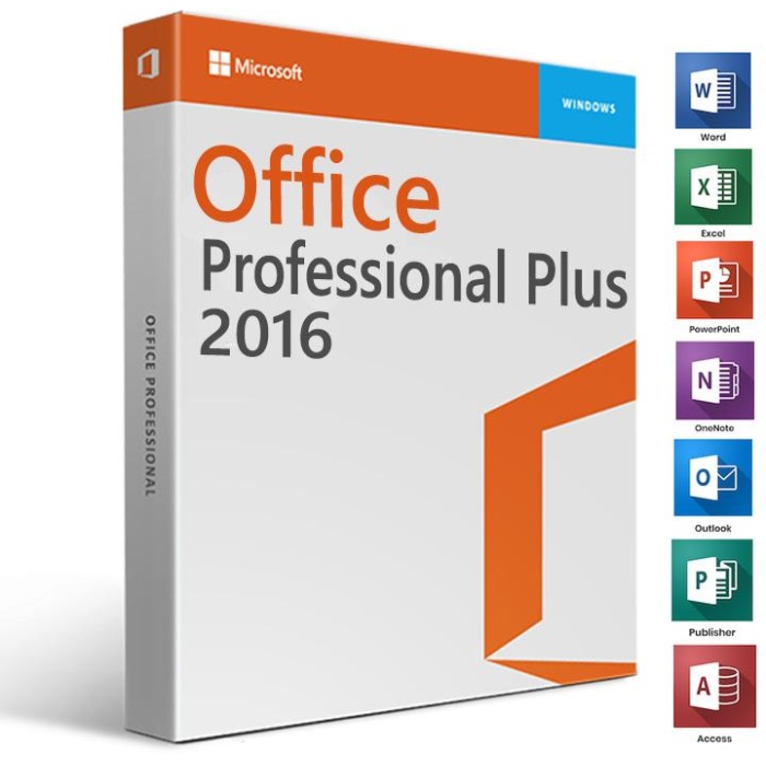 Microsoft Office Professional Plus 2016 (Ηλεκτρονική άδεια)