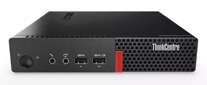 LENOVO PC ThinkCentre M710q Tiny, Refurbished Grade A Repainted, i3-6100T, 8GB, 256GB M.2, USB-HUB case, FreeDOS