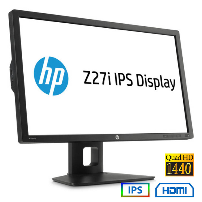 Monitor 27″ HP EliteDisplay Z27I Refurbished Grade A (DVI, VGA, DisplayPort, HDMI)