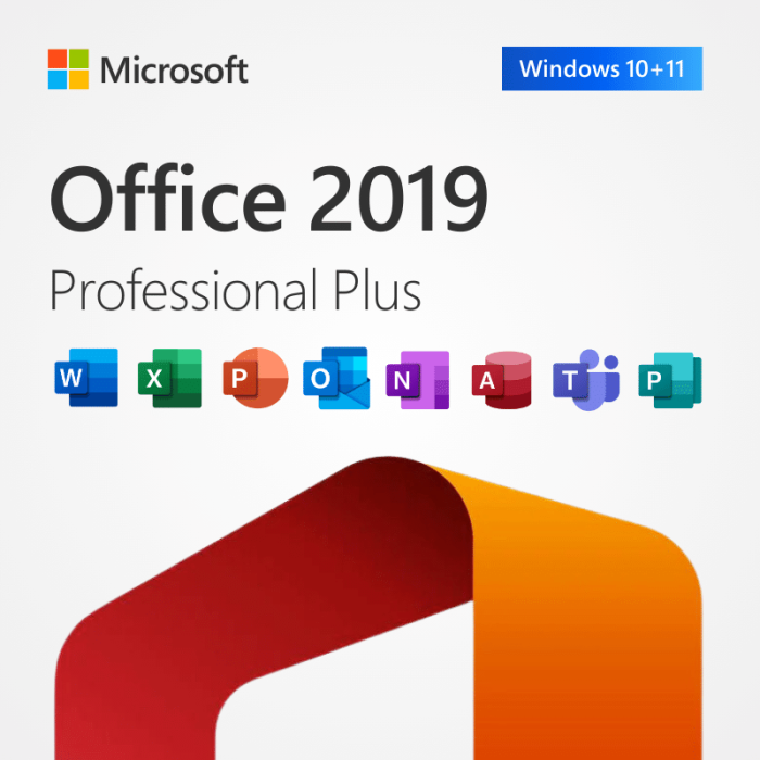 Microsoft Office Professional Plus 2019 (Ηλεκτρονική άδεια)