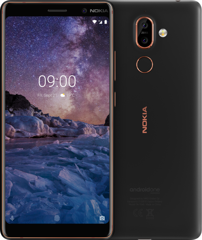 Nokia 7 Plus TA-1046 (4GB/64GB) Black/Copper Refurbished Grade A