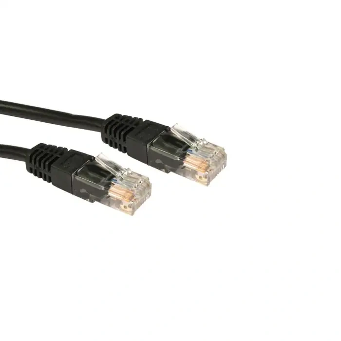 Patch Cord Utp Cable Cat5e 3m Black