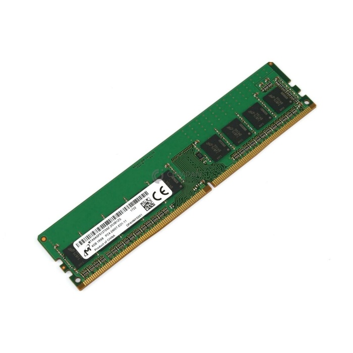 4gb Micron Pc4-19200t Ddr4-2400t 1rx8 Cl9 Ecc Udimm 1.2v