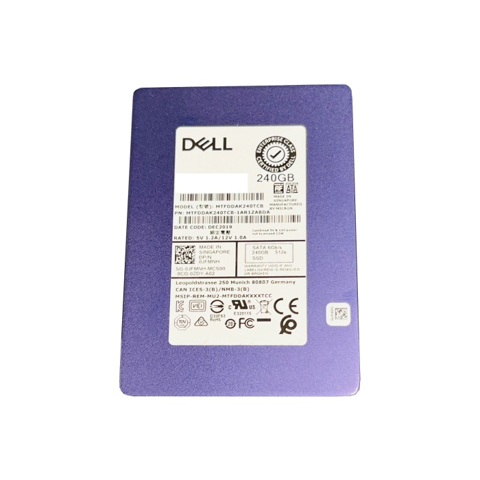 Ssd Srv 240gb 2.5" Dell Sata 6g 0jfmnh