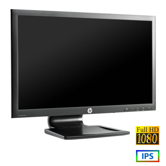 Used Monitor ZR2330W IPS LED/HP/23"FHD/1920x1080/Wide/Black/D-SUB & DVI-D & DP & USB Hub