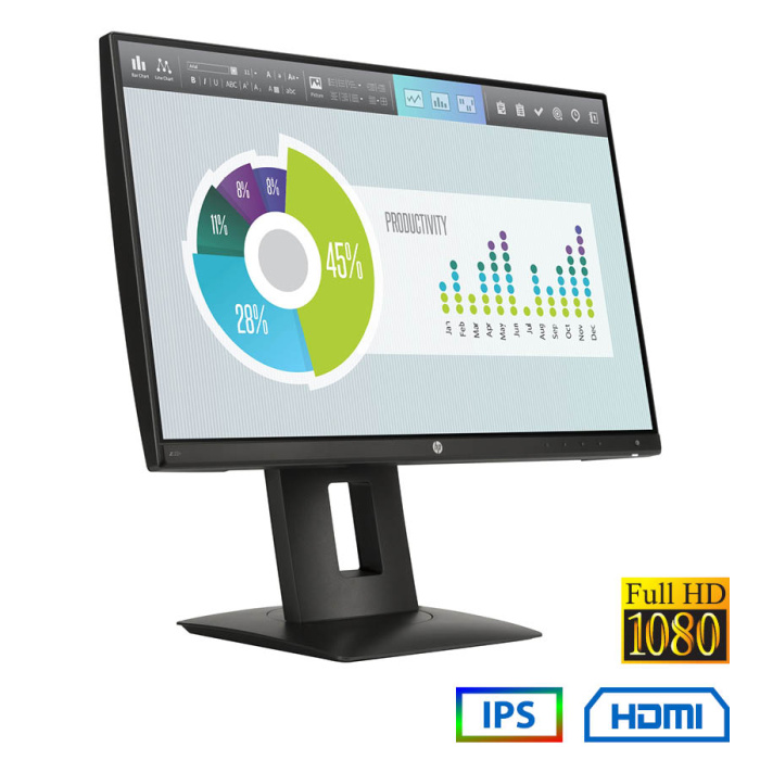 Used (A-) Monitor Z22n IPS LED/HP/22"FHD/1920x1080/Wide/Black/Grade A-/D-SUB & DP & HDMI & USB Hub