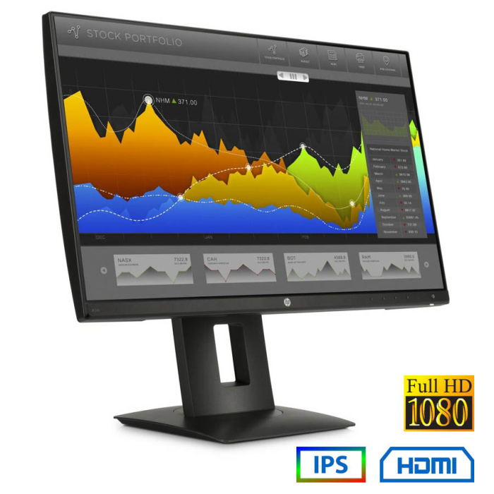 Used (A-) Monitor Z23n G2 IPS LED/HP/23"FHD/1920x1200/Wide/Black/Grade A-/D-SUB & DP & HDMI & USB 3.