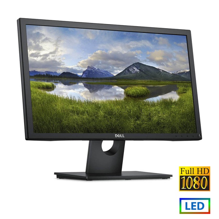 Used Monitor E2216H LED/Dell/22"FHD/1920x1080/Wide/Black/D-SUB & DP