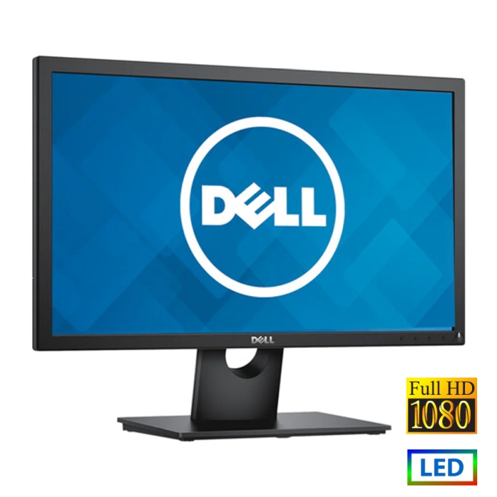 Used (A-) Monitor E2216H LED/Dell/22"FHD/1920x1080/Black/Grade A-/D-SUB & DP