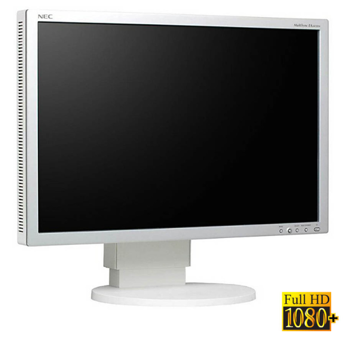 Used (A-) Monitor E241WM TFT/NEC/24"FHD/1920x1200/Wide/White/Grade A-/D-SUB & DVI-D